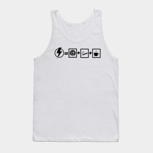 Physics Design : E=mc² Tank Top